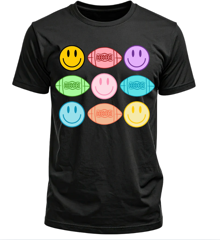 Bright Football Smiley