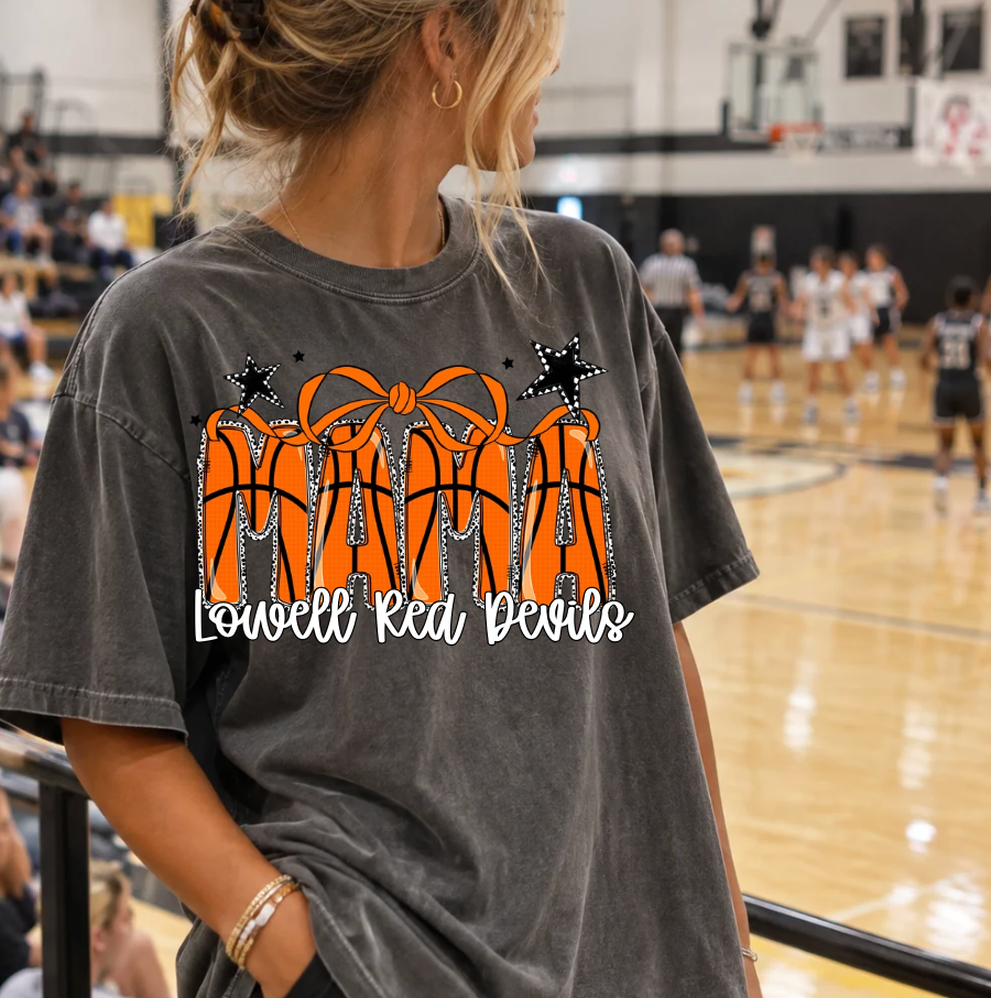 (Your Team) Basketball Mama Funky Fun