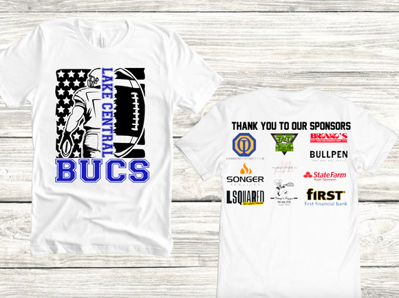 Lake Central Bucs Parade 2025 - Choose Local Pickup at checkout