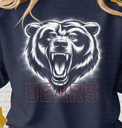 Halftone Bear White