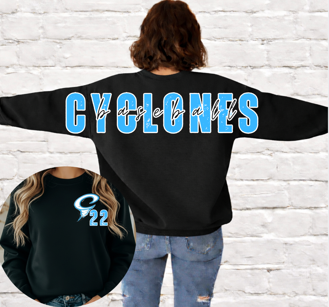 Cyclones Baseball Varsity Crewneck