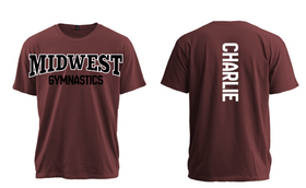 Midwest Gymnastics (Tee, Hoodie or crewneck)