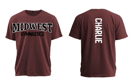 Midwest Gymnastics (Tee, Hoodie or crewneck)