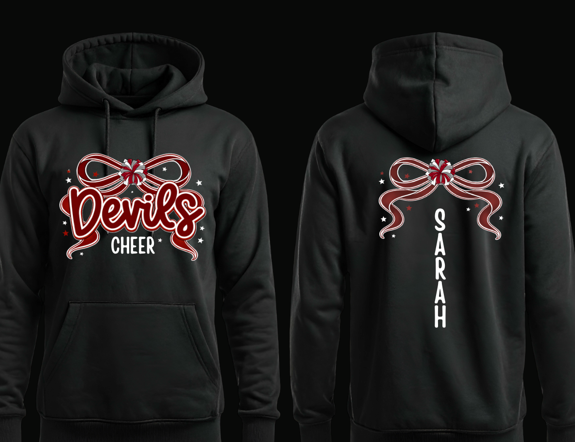 Devils Pom Maroon