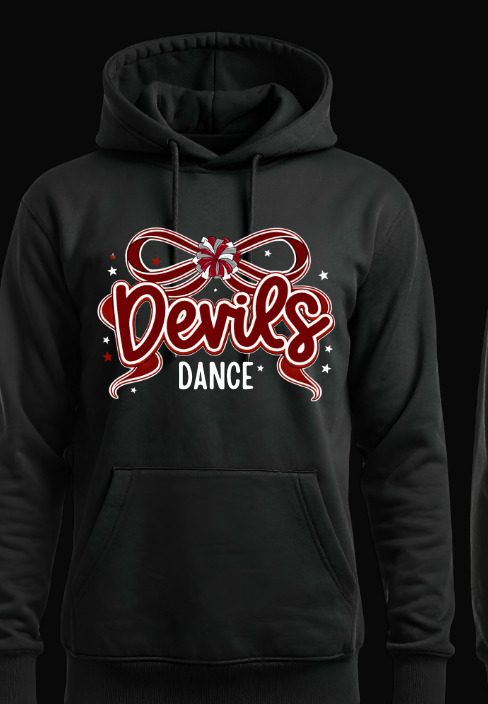 Devils Pom Maroon