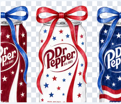 Patriotic Drink Trios (Include option in personalization box)