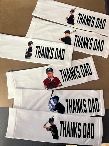 Custom Arm Sleeves - please email for team order pricing (10+)