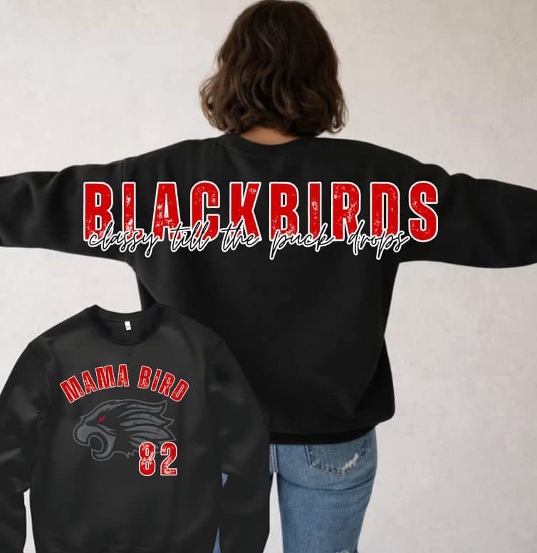 Blackbirds Hockey Varsity Crewneck