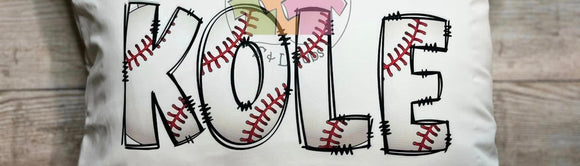 Baseball/Softball Pillowcases