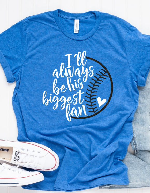 His/Her/Their Biggest Fan Baseball Softball
