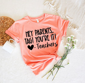 Tag you're it (teacher)