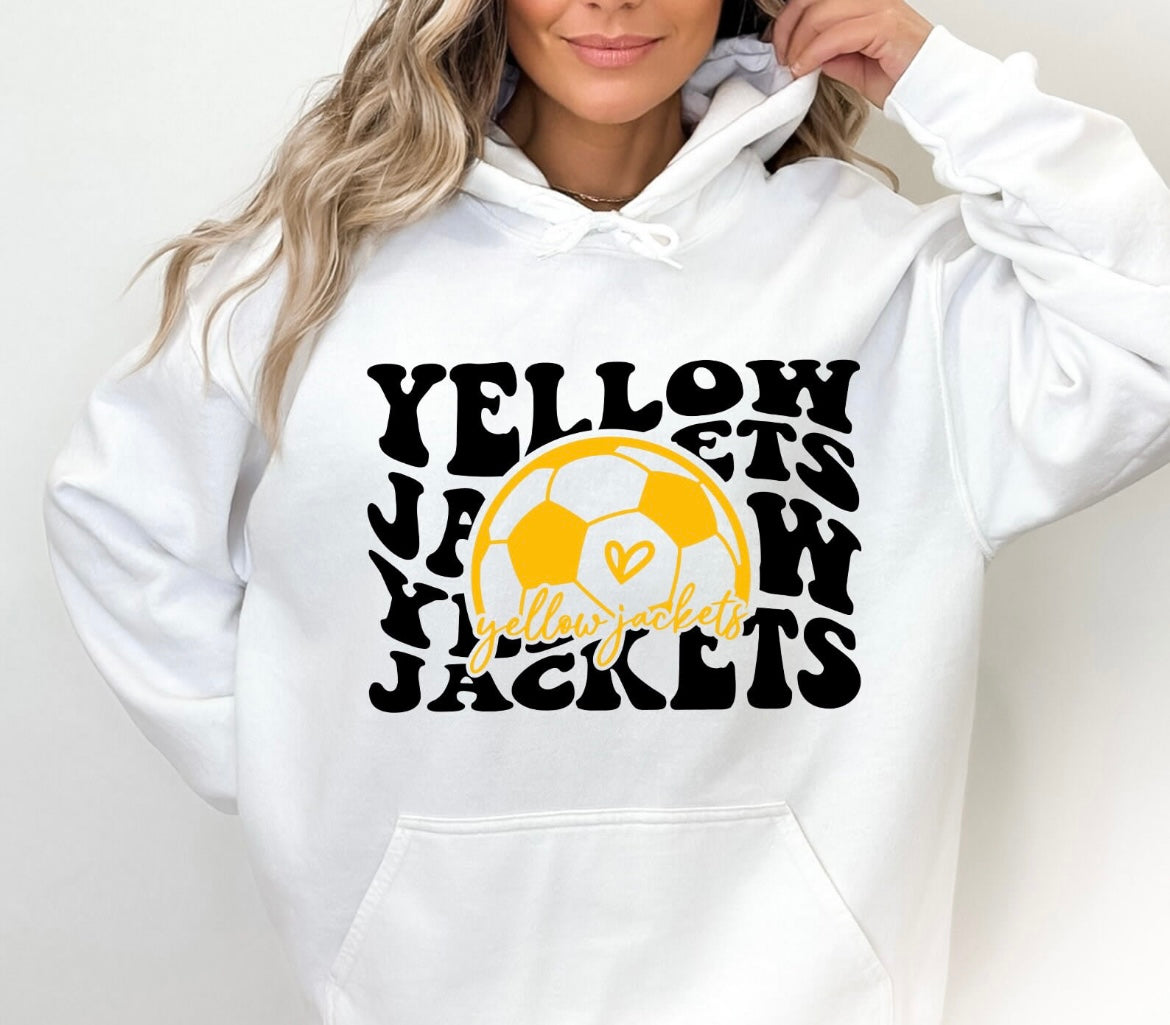 Jackets Soccer Retro Wave