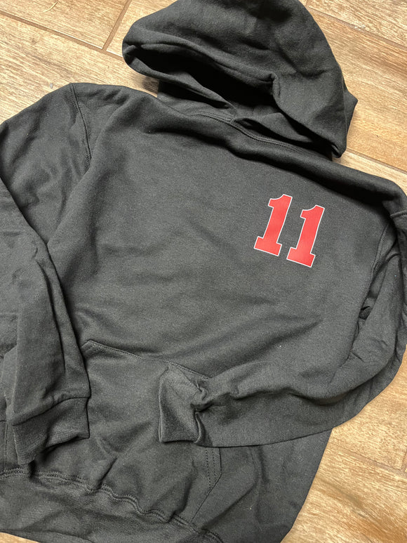 Colorful Football Flag and Number Special