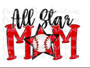All Star Mom Star (can change colors and add team name)-1
