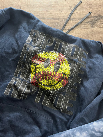 Faux-Sequin Riptide Smiley