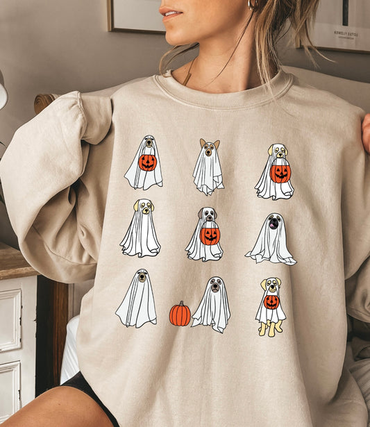 Halloween Pumpkin Puppies Dogs