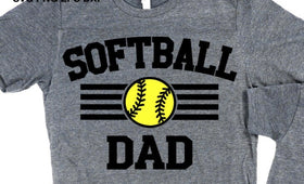 Softball  Dad Stripes