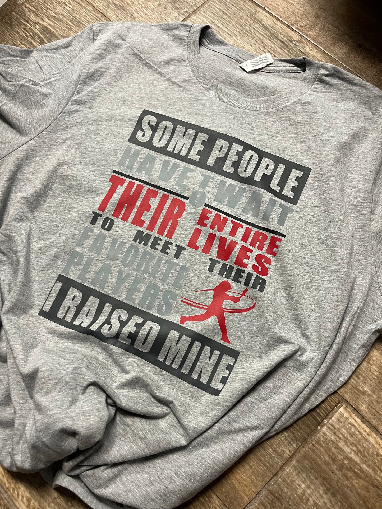 Some People Have to Wait... (include accent color in notes at checkout)