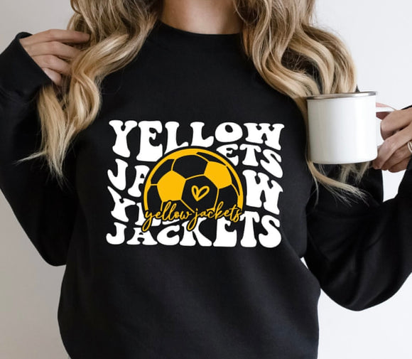 Jackets Soccer Retro Wave