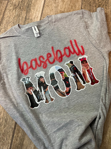 Sports Mom Photo Tee