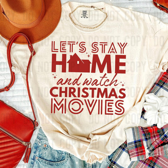Let's Stay Home Christmas Movies
