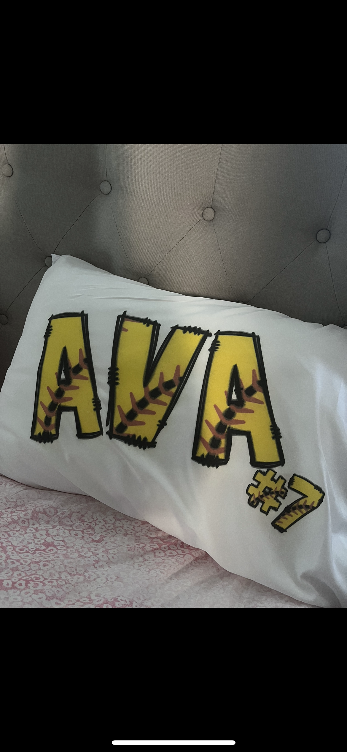 Baseball/Softball Pillowcases