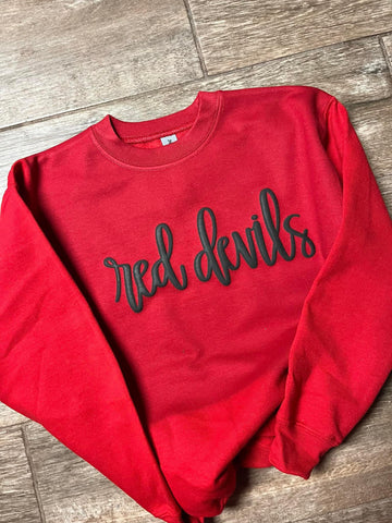 Red Devils Puff Ink- ink color cannot change