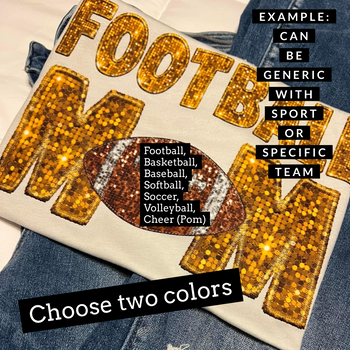 Faux-Sequin/Sparkle/Embroidery