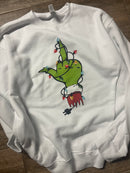 Green Guy Middle Finger-1