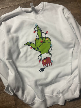 Green Guy Middle Finger