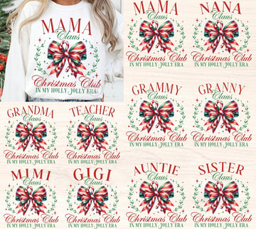 Holly and Jolly Claus Crewneck