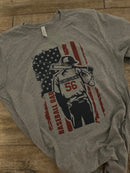 Baseball Dad- RWB Flag-2