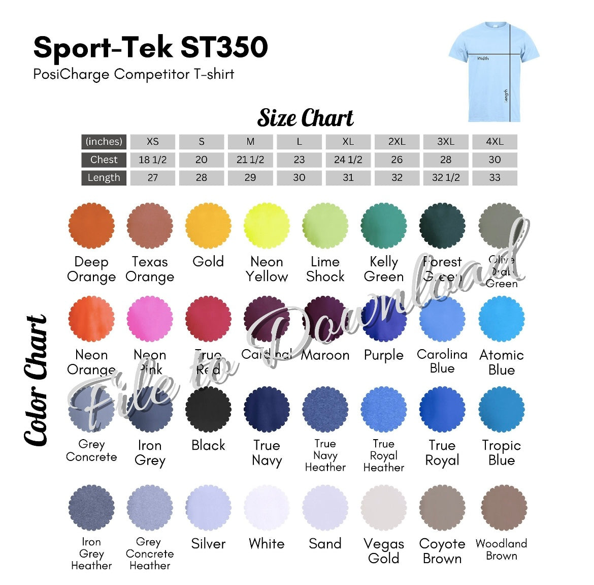 Team Drip Proof (in box include team name, shirt color, 2 drip colors and text color)