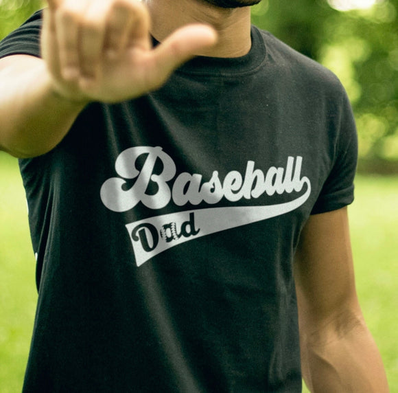 Baseball Dad Swoosh