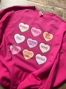 Conversation Heart Crewneck Special-2