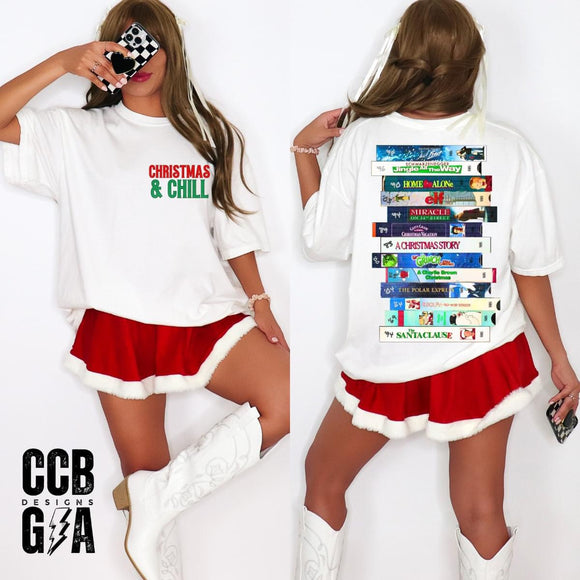 Christmas and Chill Tee