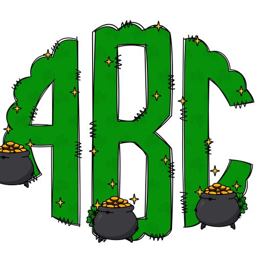 St. Patricks Monogram Collection (7 Options)