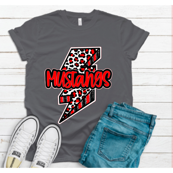 Mustangs Leopard Lightning