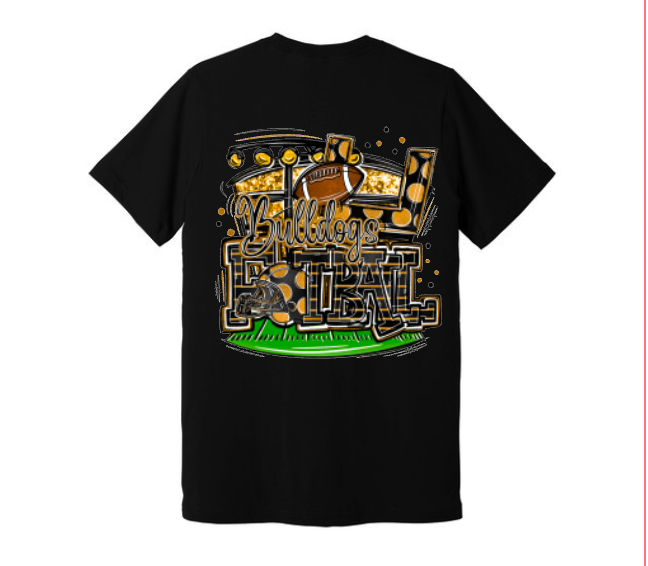 Friday Night Lights Football- Personalized Tee