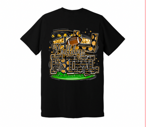 Friday Night Lights Football- Personalized Tee