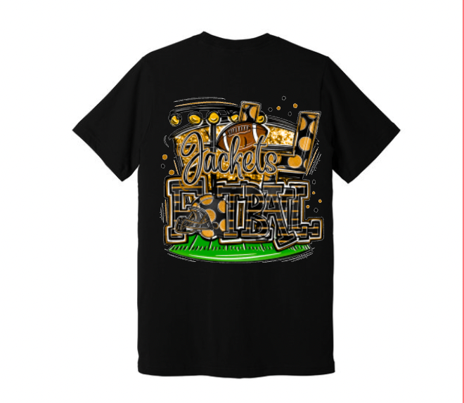 Friday Night Lights Football- Personalized Tee