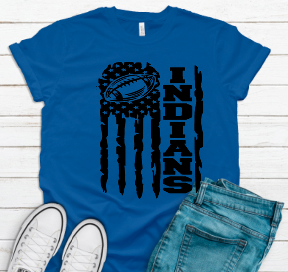 Indians Football Flag