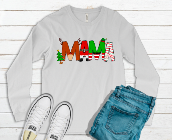 Personalized Christmas Mama/Any Name