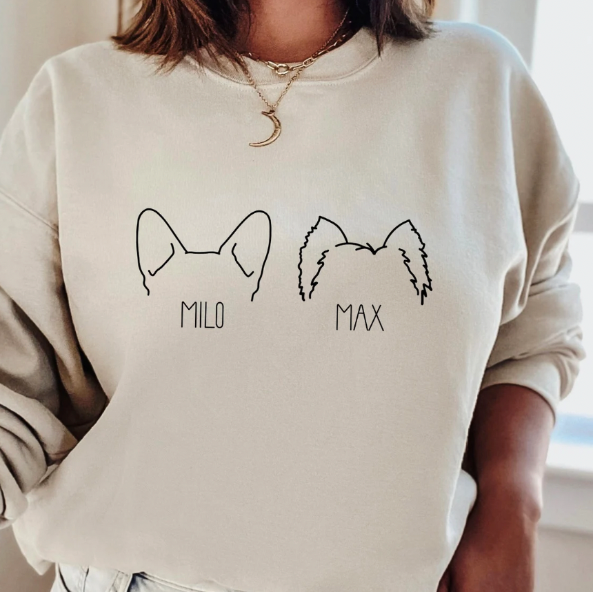 Personalized Dog Ear Tee