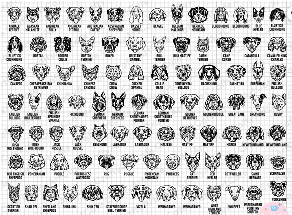 Personalized Dog Face Tee