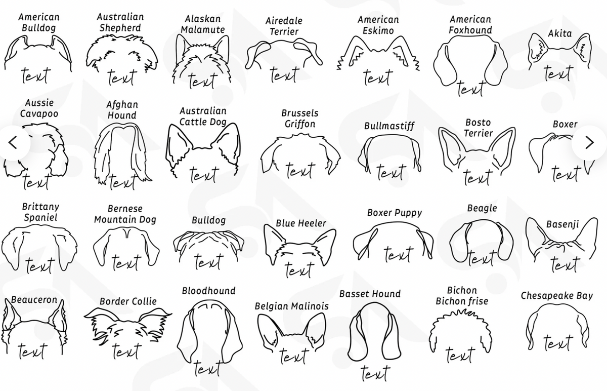 Personalized Dog Ear Tee