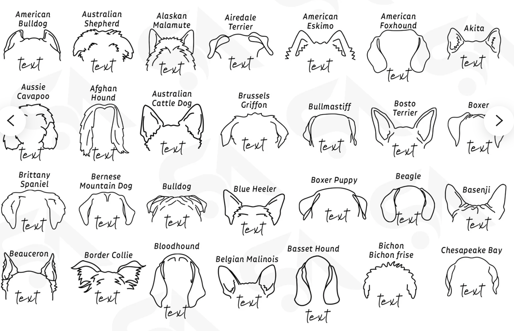 Personalized Dog Ear Tee