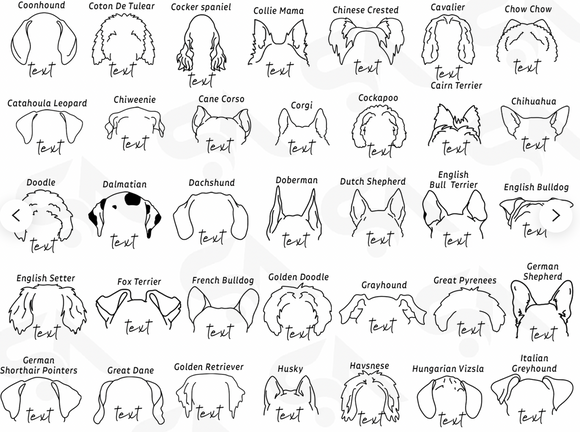 Personalized Dog Ear Tee