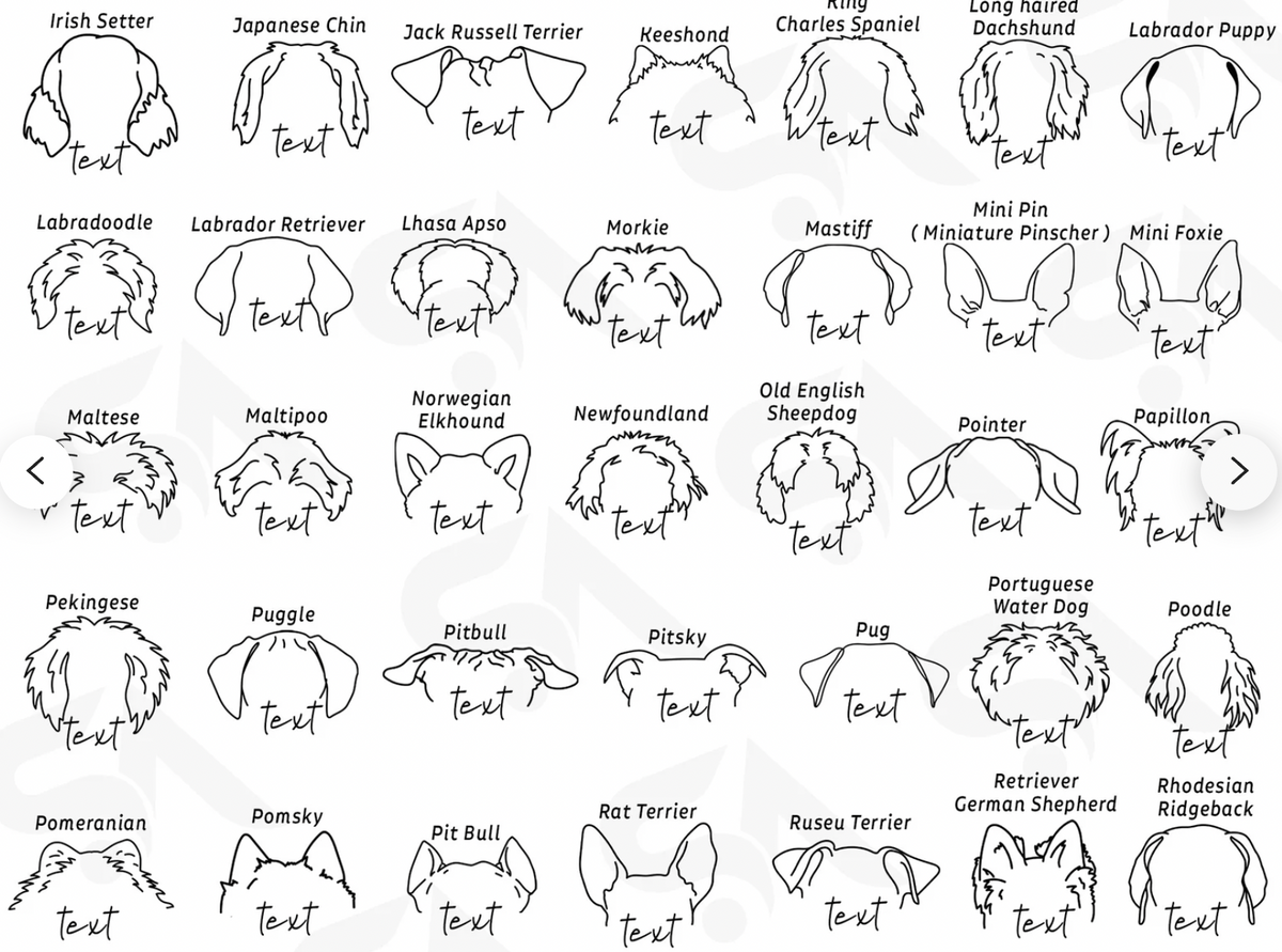 Personalized Dog Ear Tee