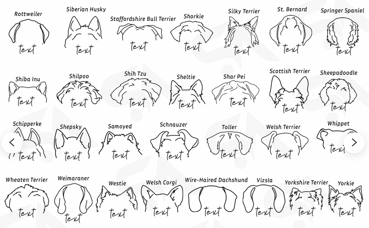 Personalized Dog Ear Tee